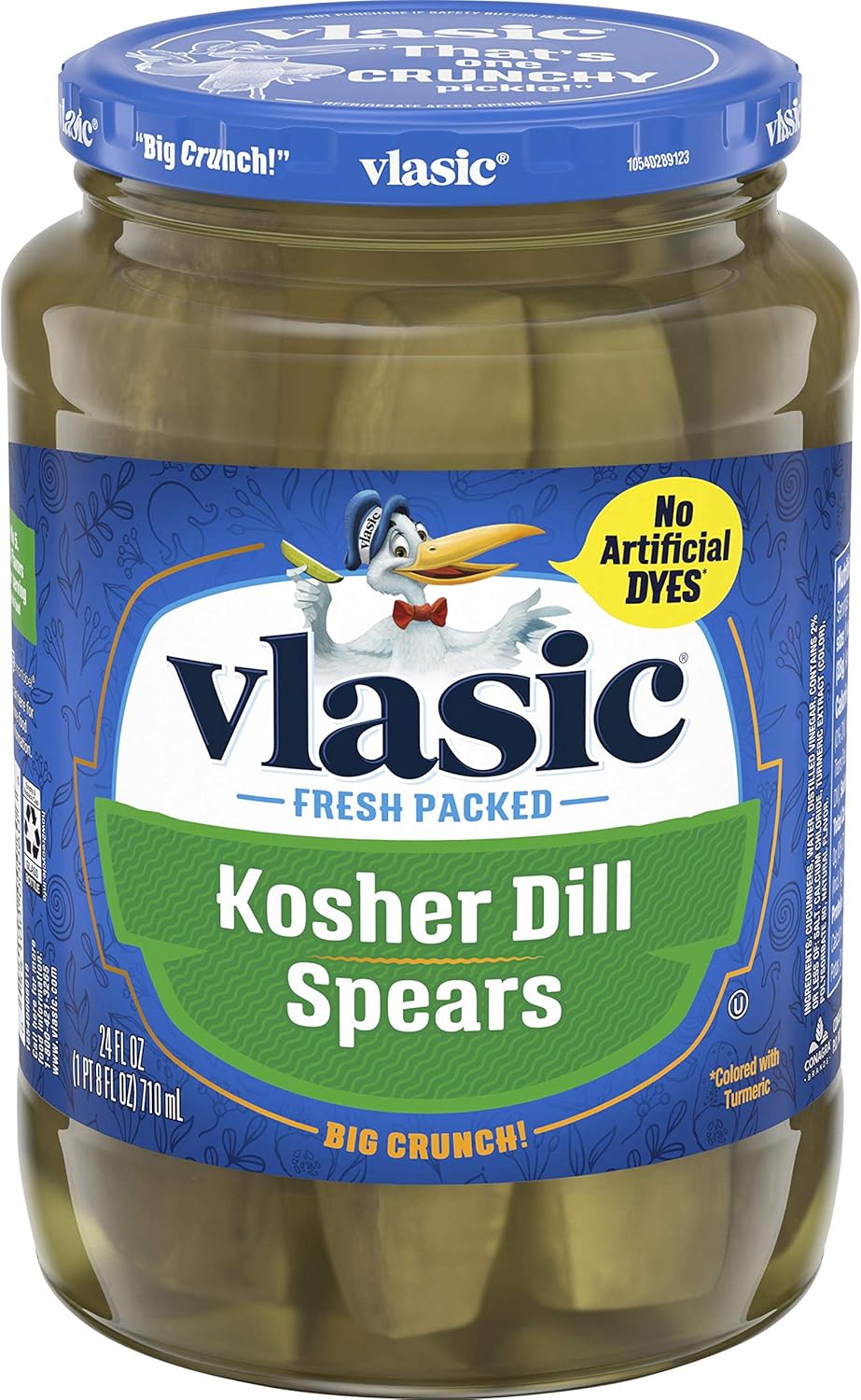 Vlasic Kosher Dill Pickle Spears 24 oz Amazon.fr Epicerie