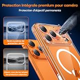 TAURI for iPhone 17 Pro Max Case Compatible with MagSafe, Clear - 5