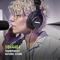 Vista 7 de Shure SM7B Micrófono dinámico vocal para transmisión, podcast y grabación, micrófono de estudio XLR, parabrisas desmontable, color negro y Shure