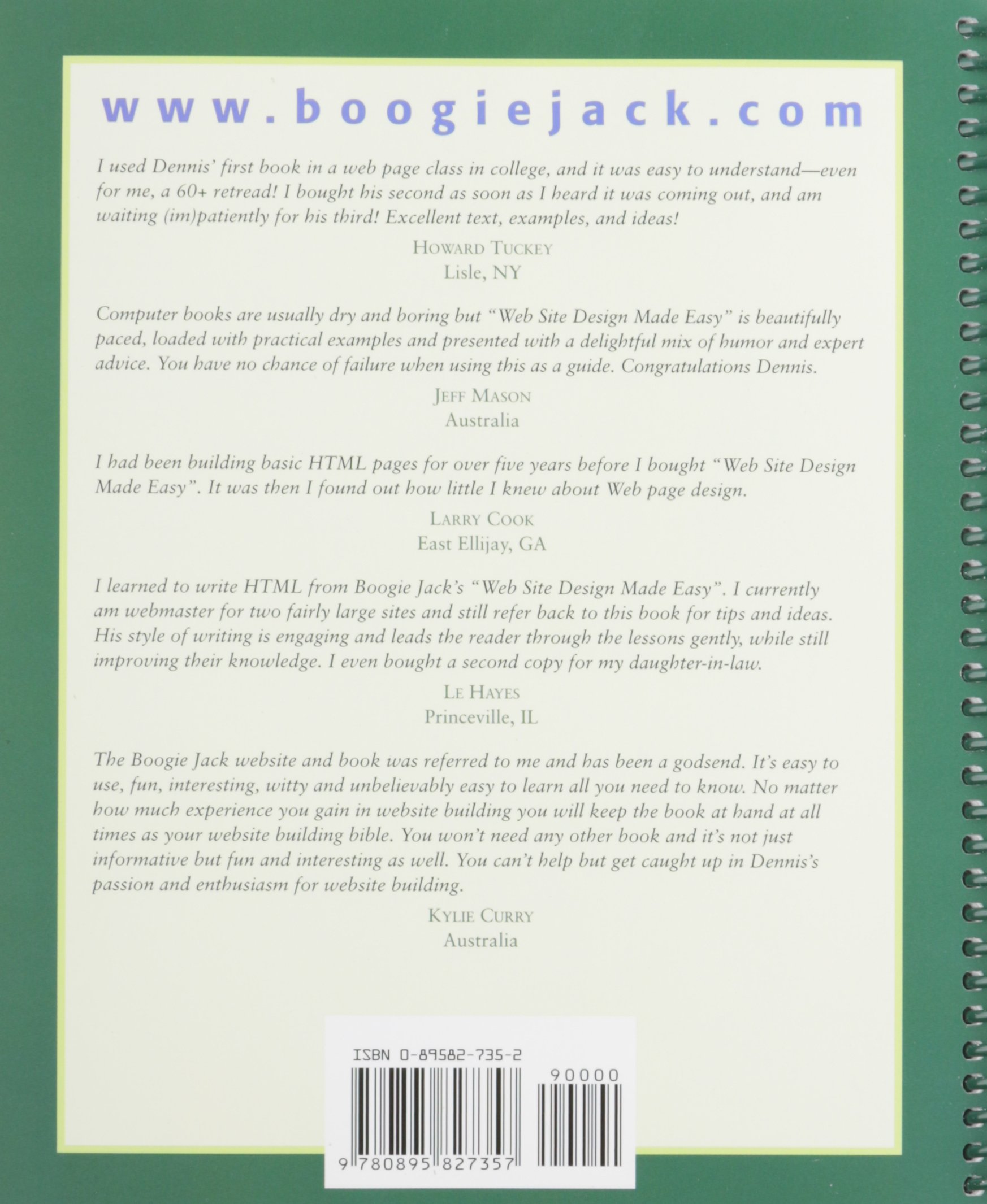 Web Site Design Made Easy: Learn Html, Xhtml, and Css