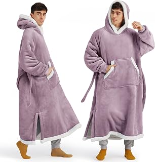 Bedsure Hooded Wearable Blanket Sweatshirt
