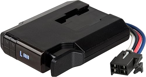 CURT 51116 Venturer Next - Controlador de freno eléctrico para remolque, retardo de tiempo, totalmente ajustable, perfil bajo, 1-3 ejes,