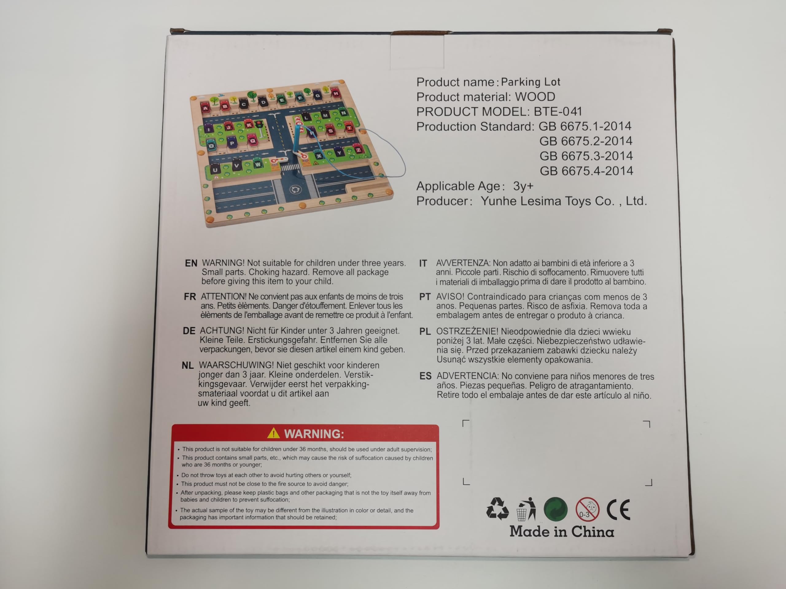 Faittoo Magnetisches Alphabet-Labyrinth Aus Holz – Montessori Spielzeug Für Kinder Ab 3 Jahren, Feinmotorik & Buchstaben Lernen