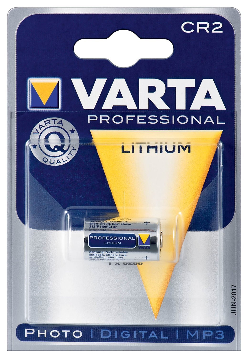 Varta CR2 1 3V Professional Lithium Battery