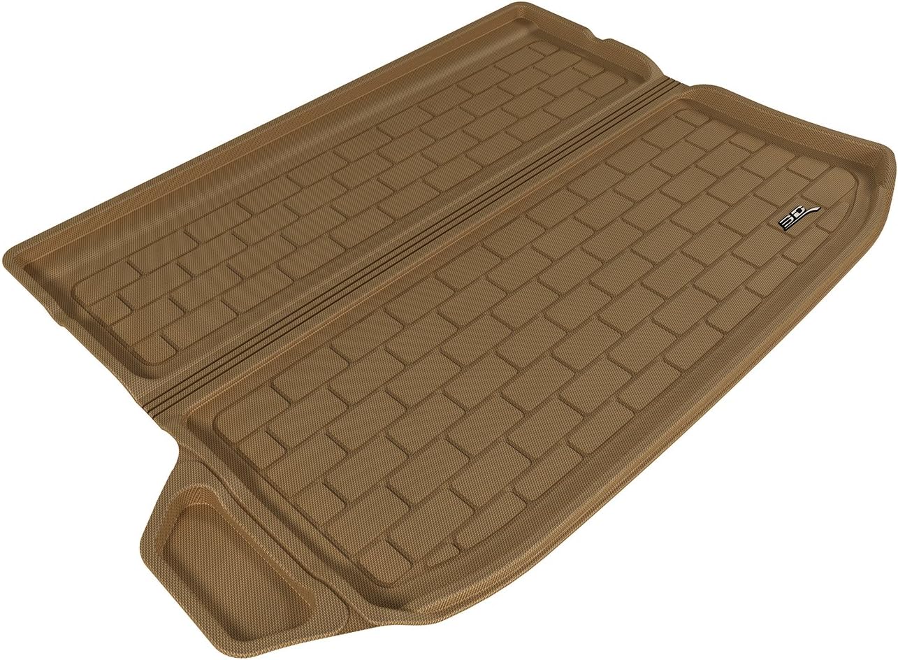 3D MAXpider - M1BC0241302 Cargo Custom Fit All-Weather Floor Mat for Select Buick Envision Models - Kagu Rubber (Tan)