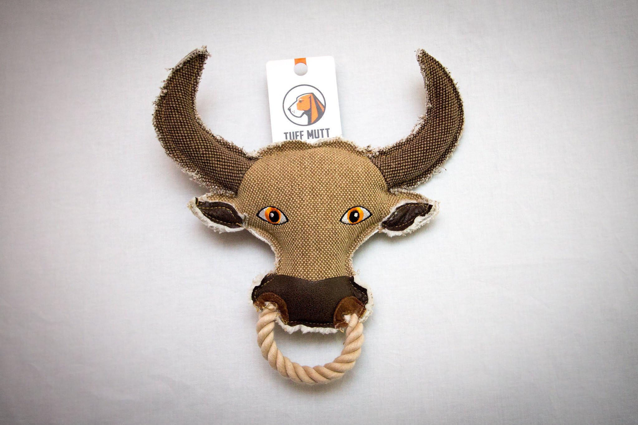 Petercor Squeaky Canvas Dog Toy for All Breeds by Tuff_Mutt (Bull)