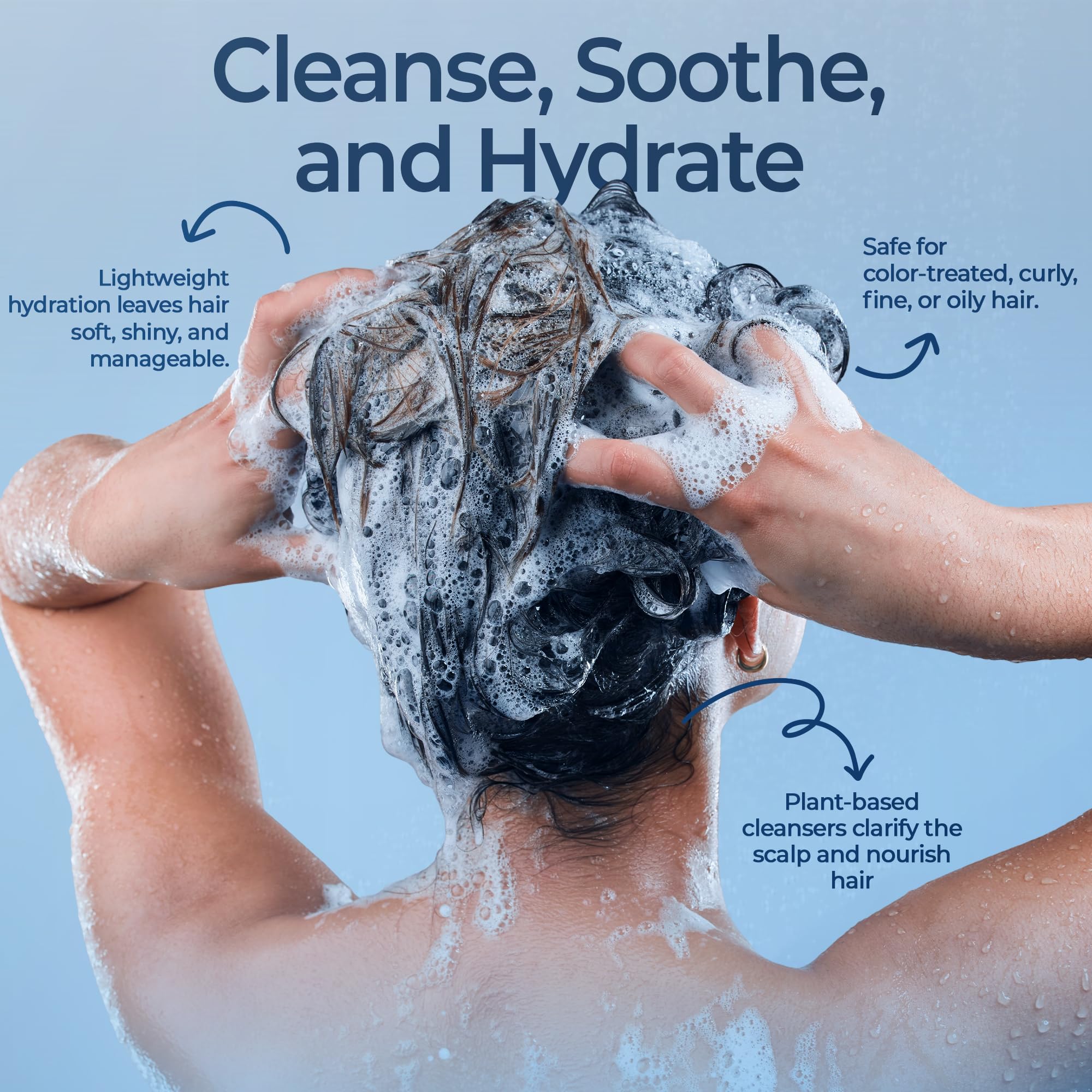 Nexon Botanics Chamomile Shampoo & Conditioner Set, Gentle Clarifying Hair Care