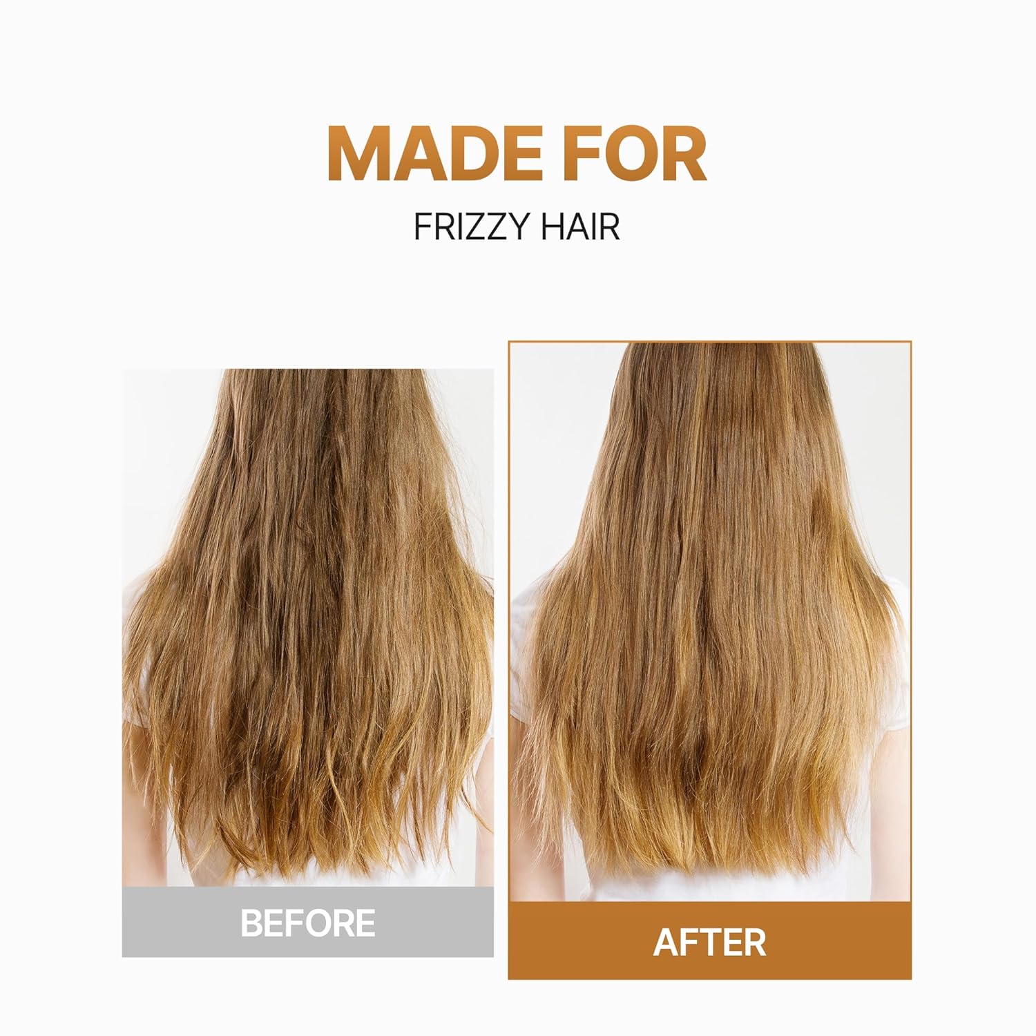 KUNDAL/Honey & Macadamia/Deep Moisture Repair Set, Smooth Frizz + Strengthen Strands + Silky Soft Hair | Amber Vanilla, 300ml (Pack of 2)