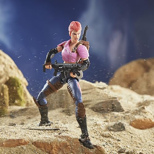 Miniatura 5 de G.I. Joe Classified Series Zarana Figura de acción, 48 juguetes coleccionables con múltiples accesorios de alta calidad, a escala, de 6 pulgadas,