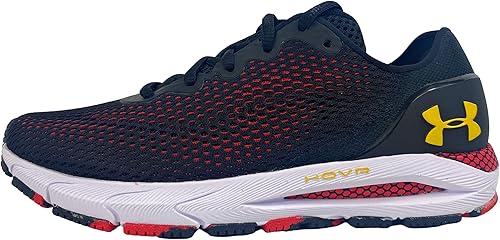 Miniatura 3 de Under Armour Women's Team HOVR Sonic 4 Mujer NegroBlancoRojo (US_Footwear_Size_System, Adulto, Mujer, Numérico, Mediano, Numeric_7_Point_5),