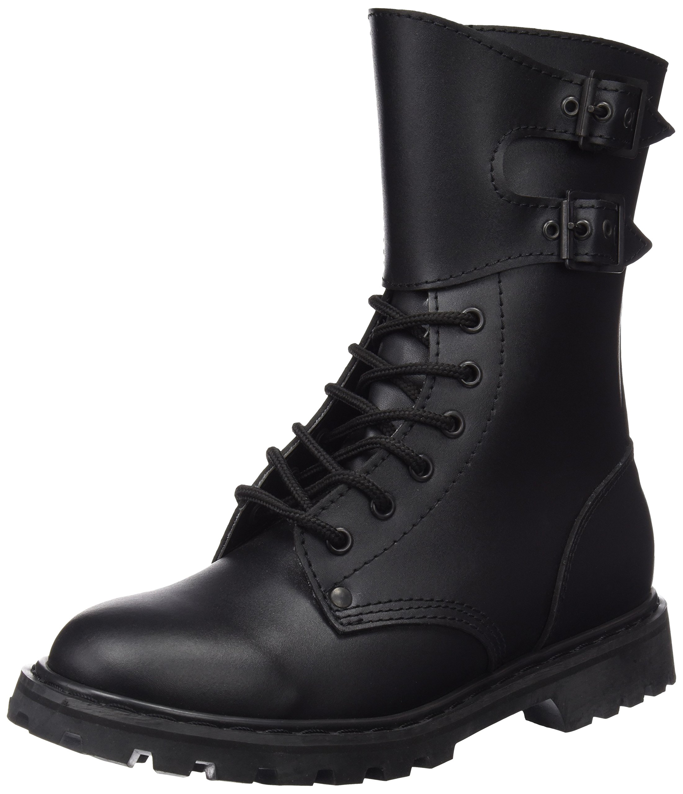 Black French Military Style Ranger Boots Desertcart INDIA