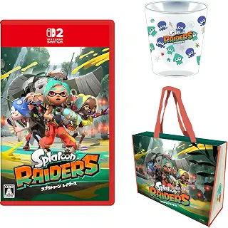スプラトゥーン レイダース -Switch2 【Amazon.co.jp限定】特典 クリアタンブラー＆ファスナー付きショッピングバッグ 同梱