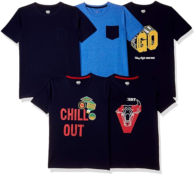 Amazon Brand - Jam & Honey Boys T-Shirt