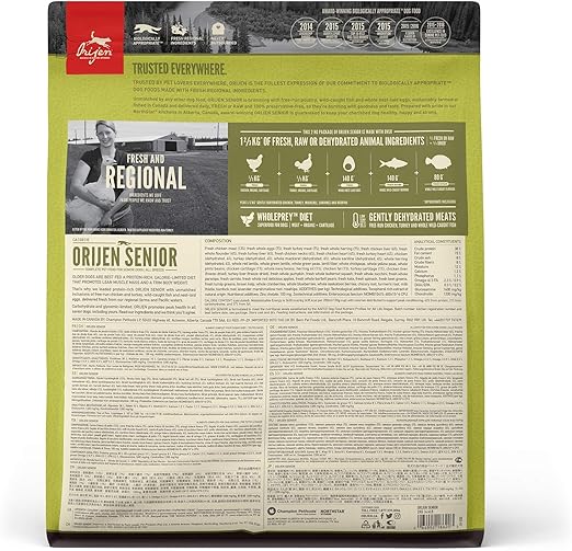 orijen senior