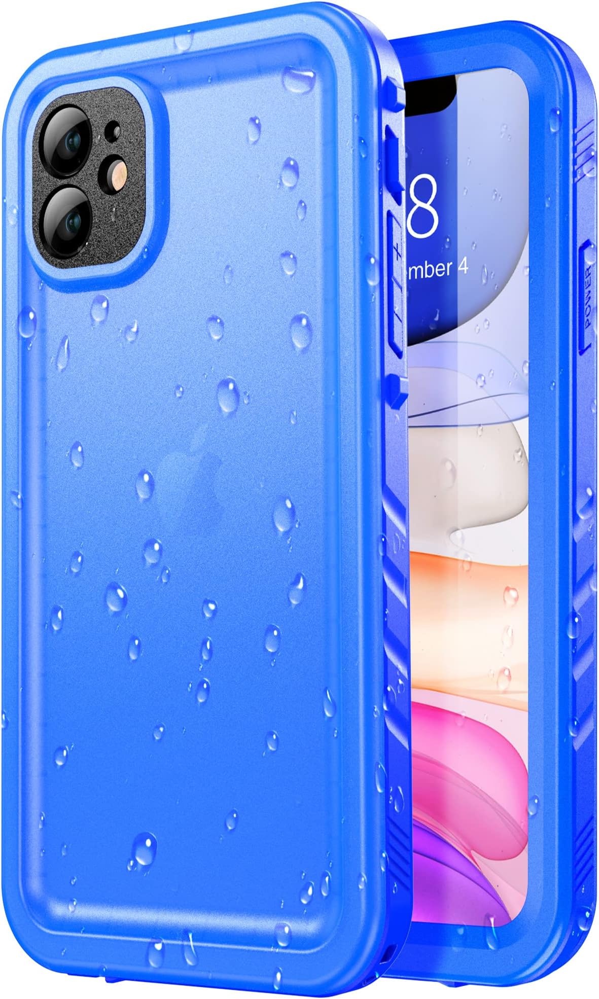 Mitywah Waterproof Case for iPhone 11, Heavy Duty Durable
