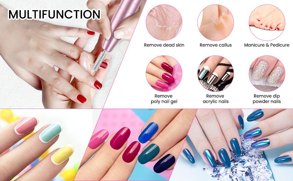 Amazon.com: Nail Dust Collector Vacuum Multifunction Nail Art