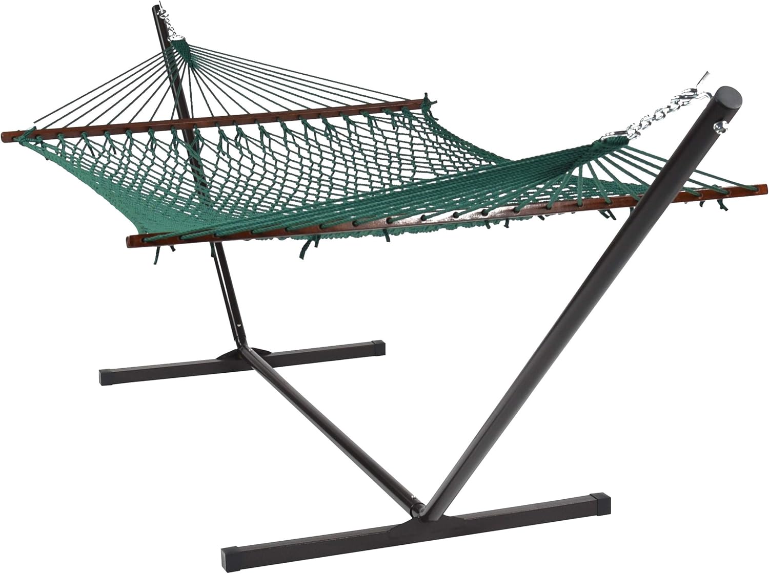 Caribbean Hammocks Island Escape Rope Hammock and Stand