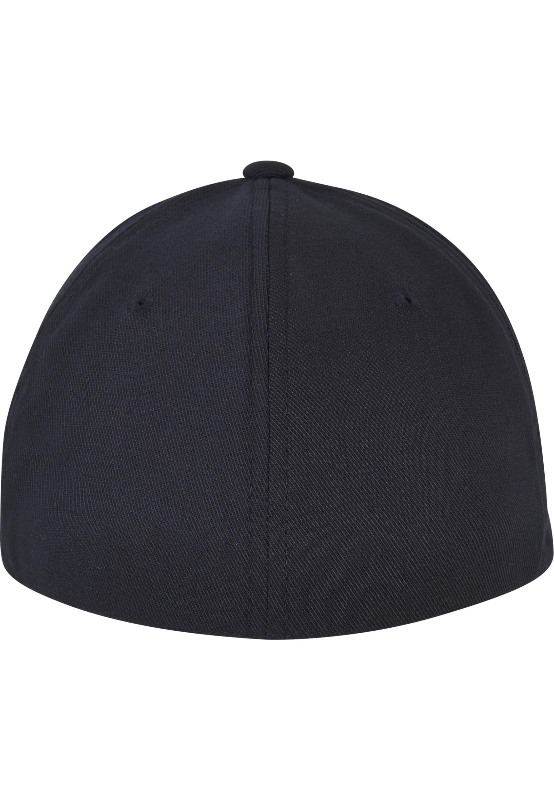Flexfit Unisex Wooly Combed Waterrepellent Baseball Cap, Dark Navy,