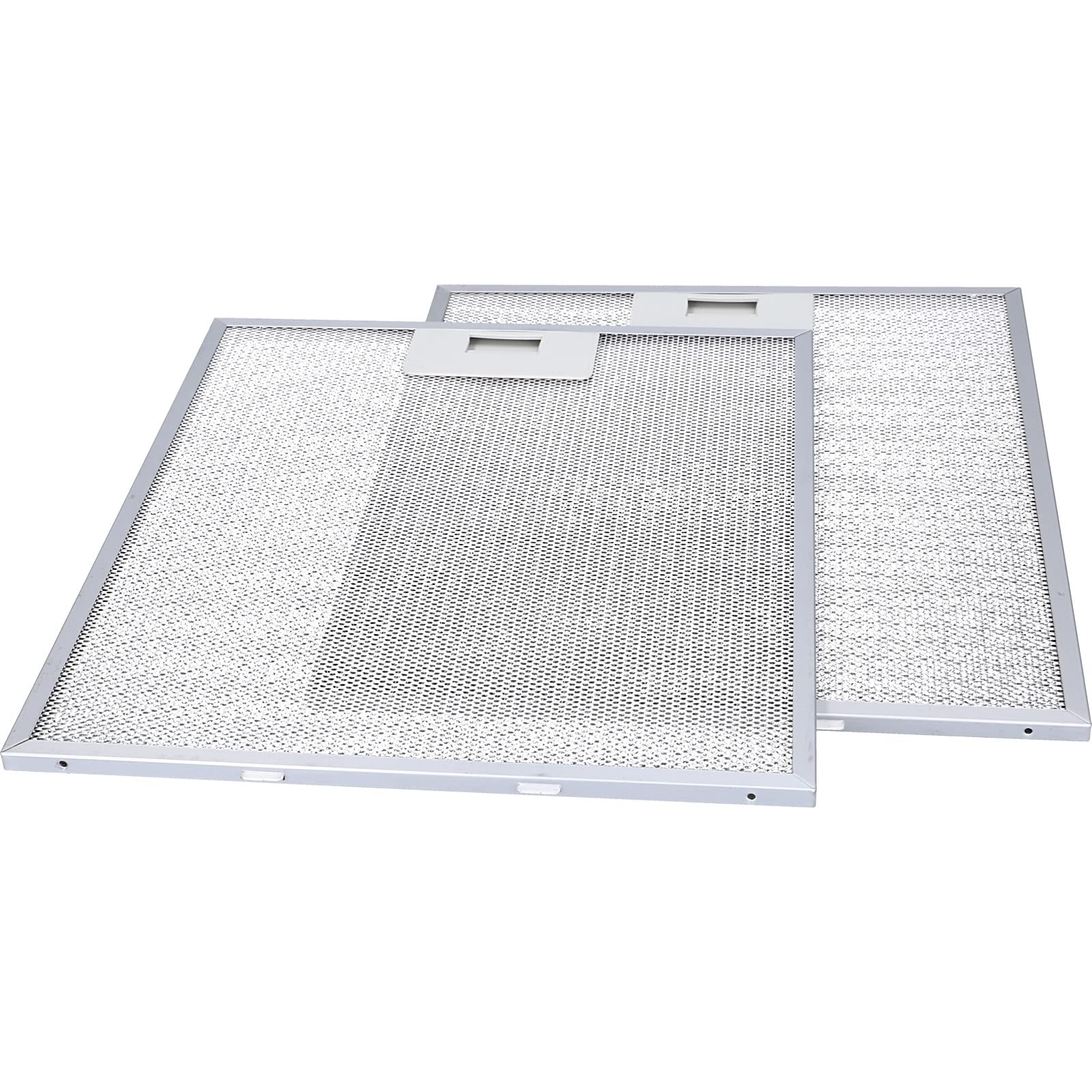 LUTH Premium Profi Parts 2x Filtro de grasa metálico de Bauknecht 480122102168 Indesit C00314158 Campana extractora