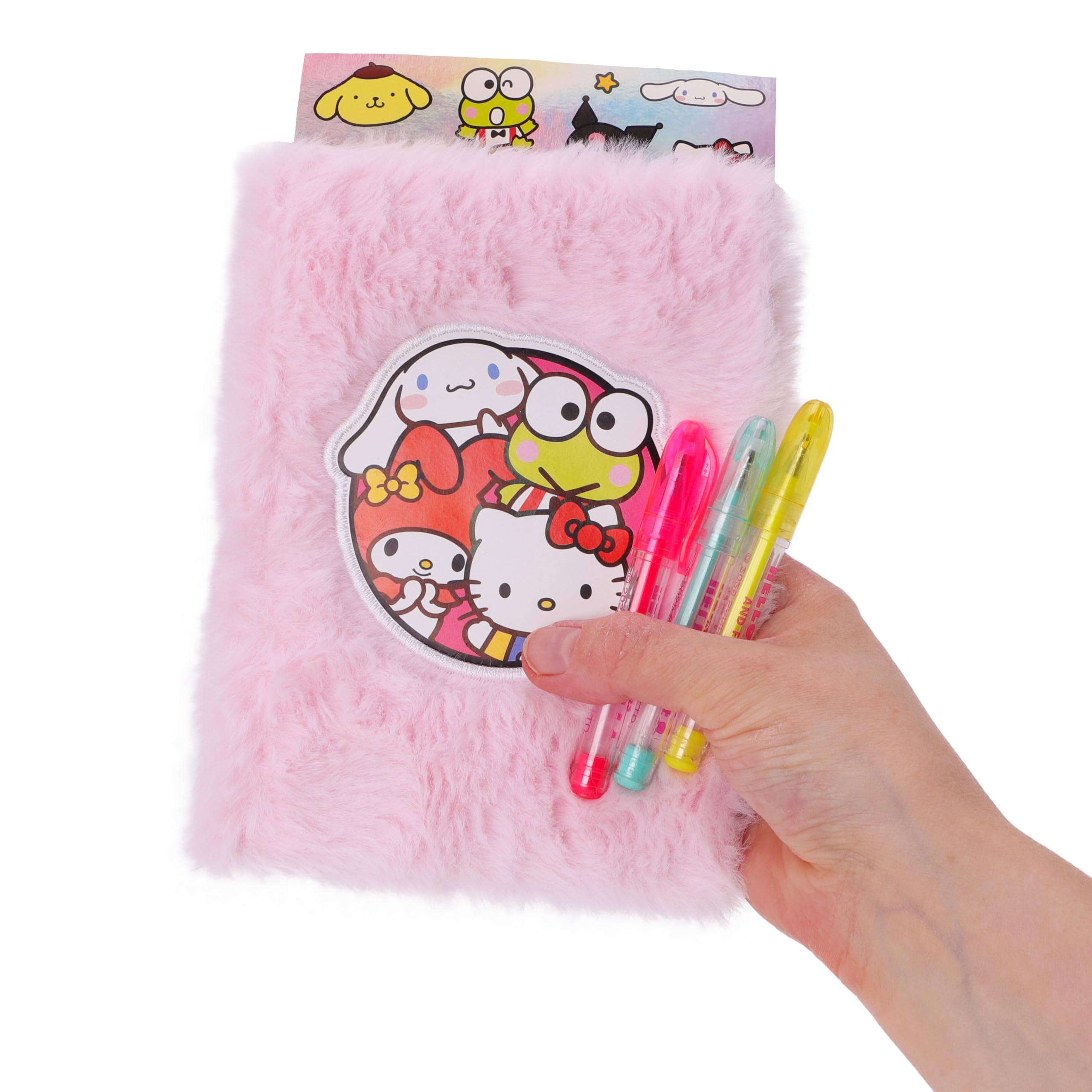 Coffret Cadeau Hello Kitty & Kuromi - Journal Intime, Bloc Notes, Stickers - Parfait Pour Fille