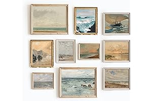 "Nature Posters For Wall Vintage Art Prints" - Your Gateway to Seaside Serenity