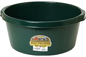Little Giant Plastic All-Purpose Tub: Versatile and Durable for Pond Liners, Feed Tubs, and More
