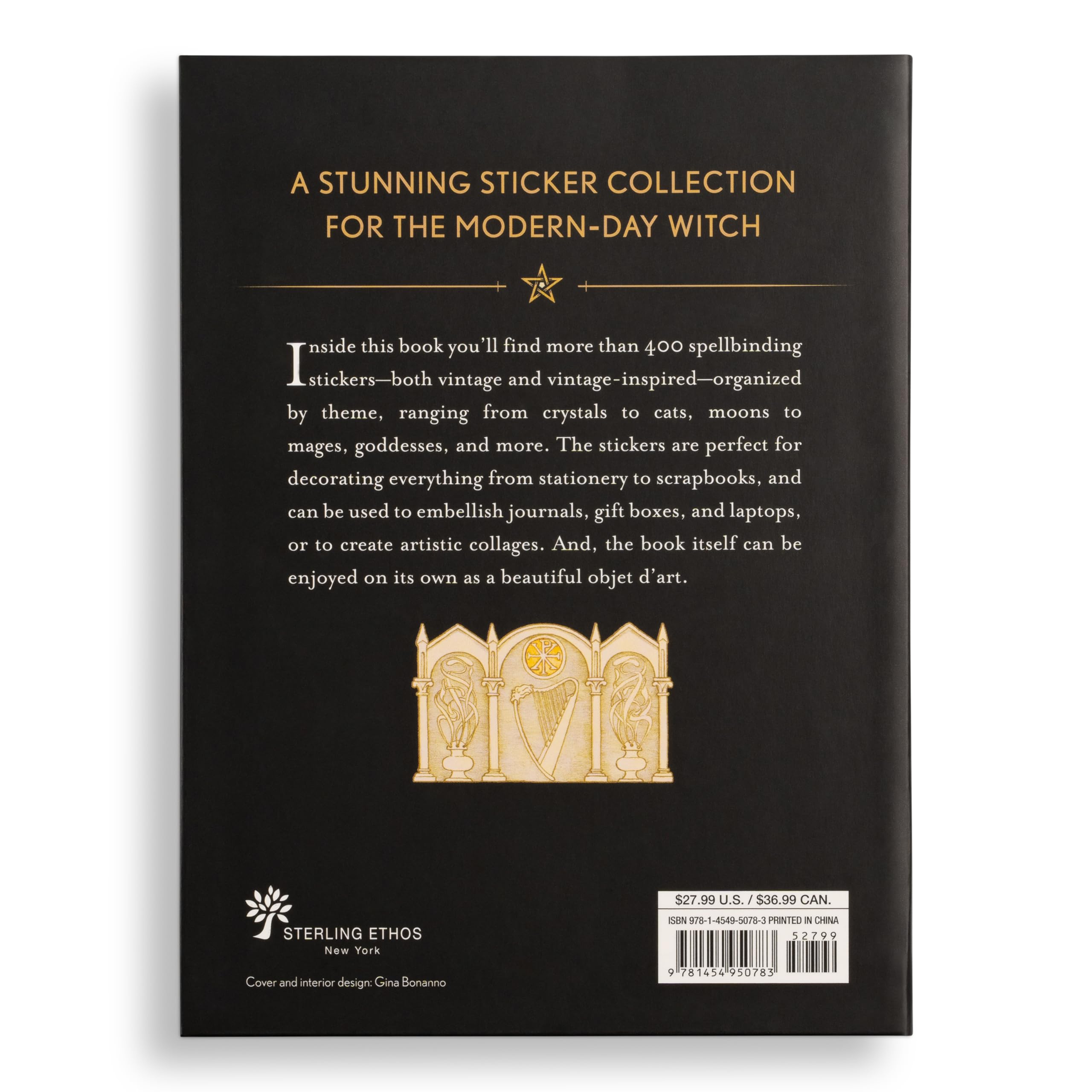 Wicca Sticker Book: More than 400 Magickal & Mystical Stickers (Mystical Sticker Book)