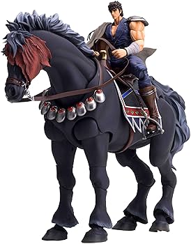 Amazon.co.jp: 北斗の拳 ケンシロウ&黒王号200X : ホビー