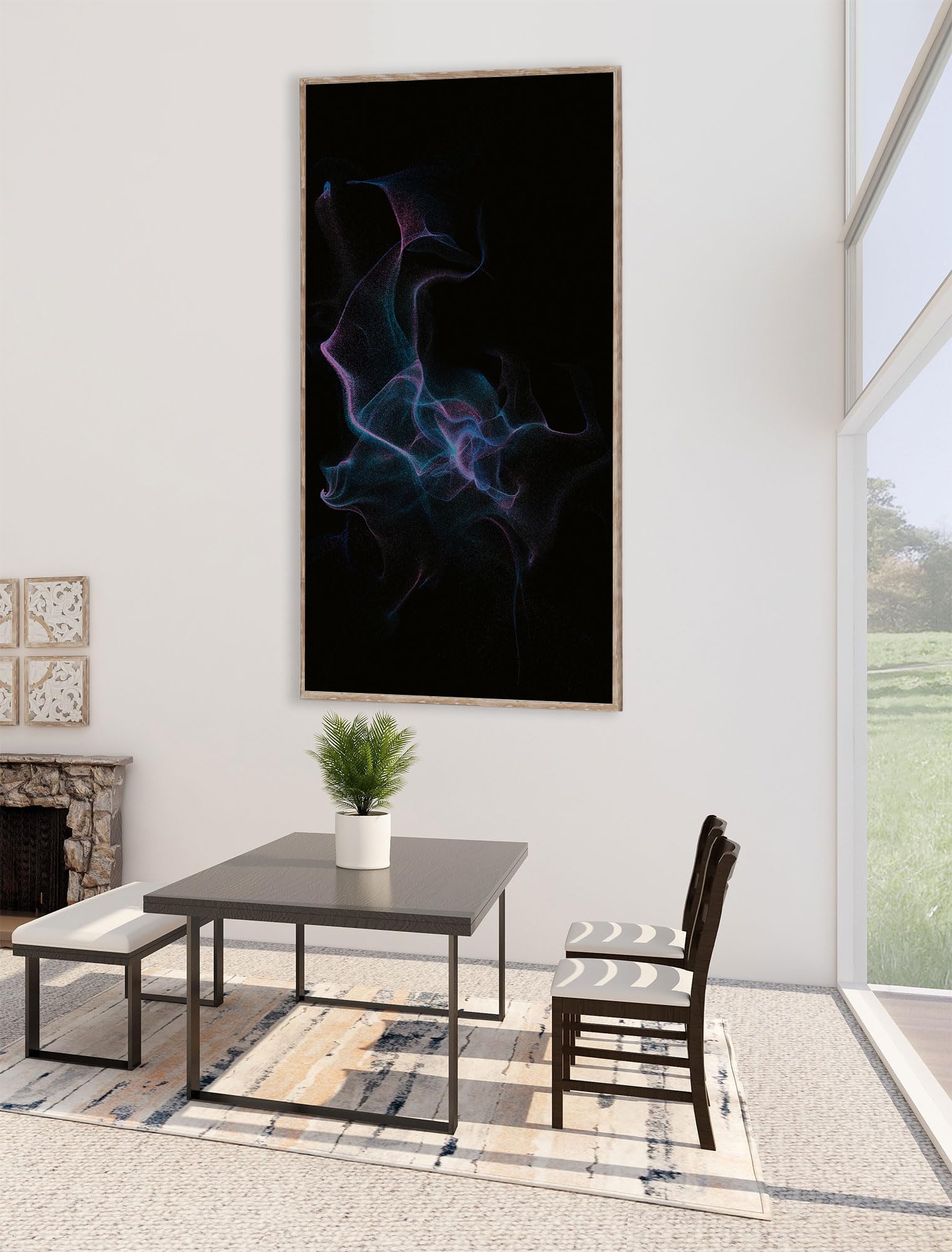Instarry Diamond Painting 5D Fai-da-te – Scenario Balneare 100x50 Cm – Kit Completo Con Diamanti Rotondi A 26 Sfaccettature, Tela HD - 4