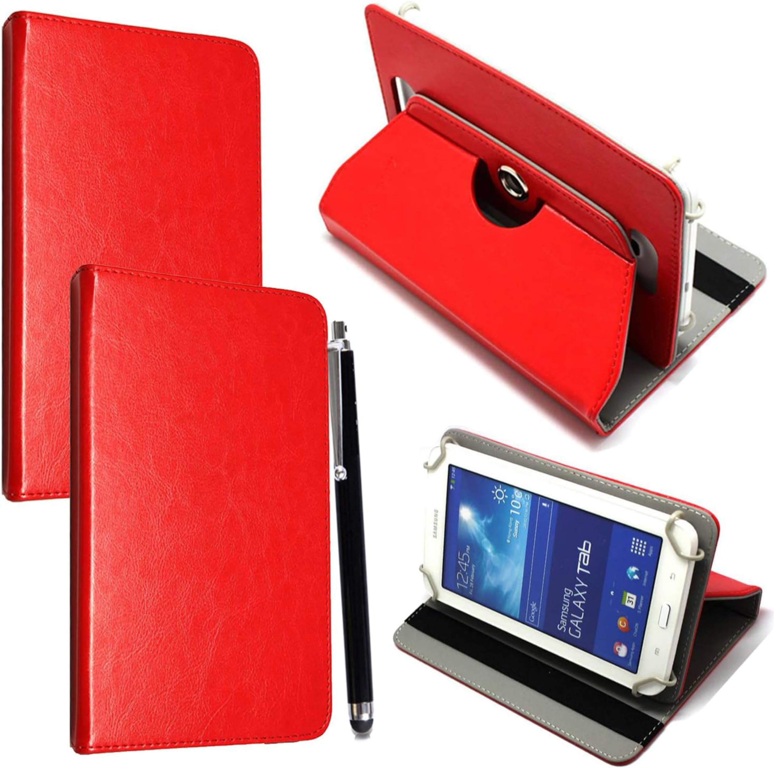 Custodia Universale In Similpelle Per Amazon Kindle Fire &ndash; Supporto Integrato, Tante Fantasie