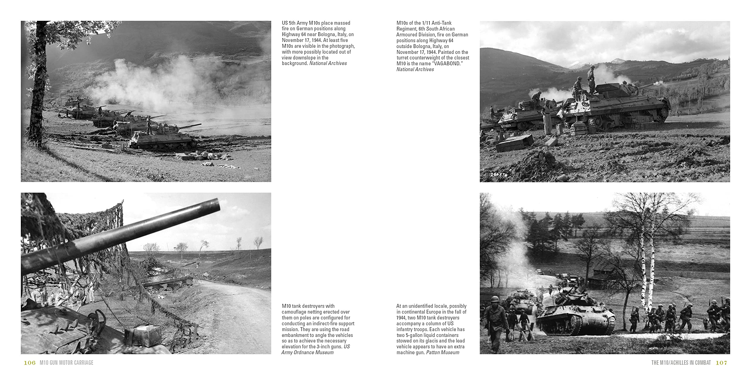 M10 Gun Motor Carriage: And the 17-Pounder Achilles Tank Destroyer