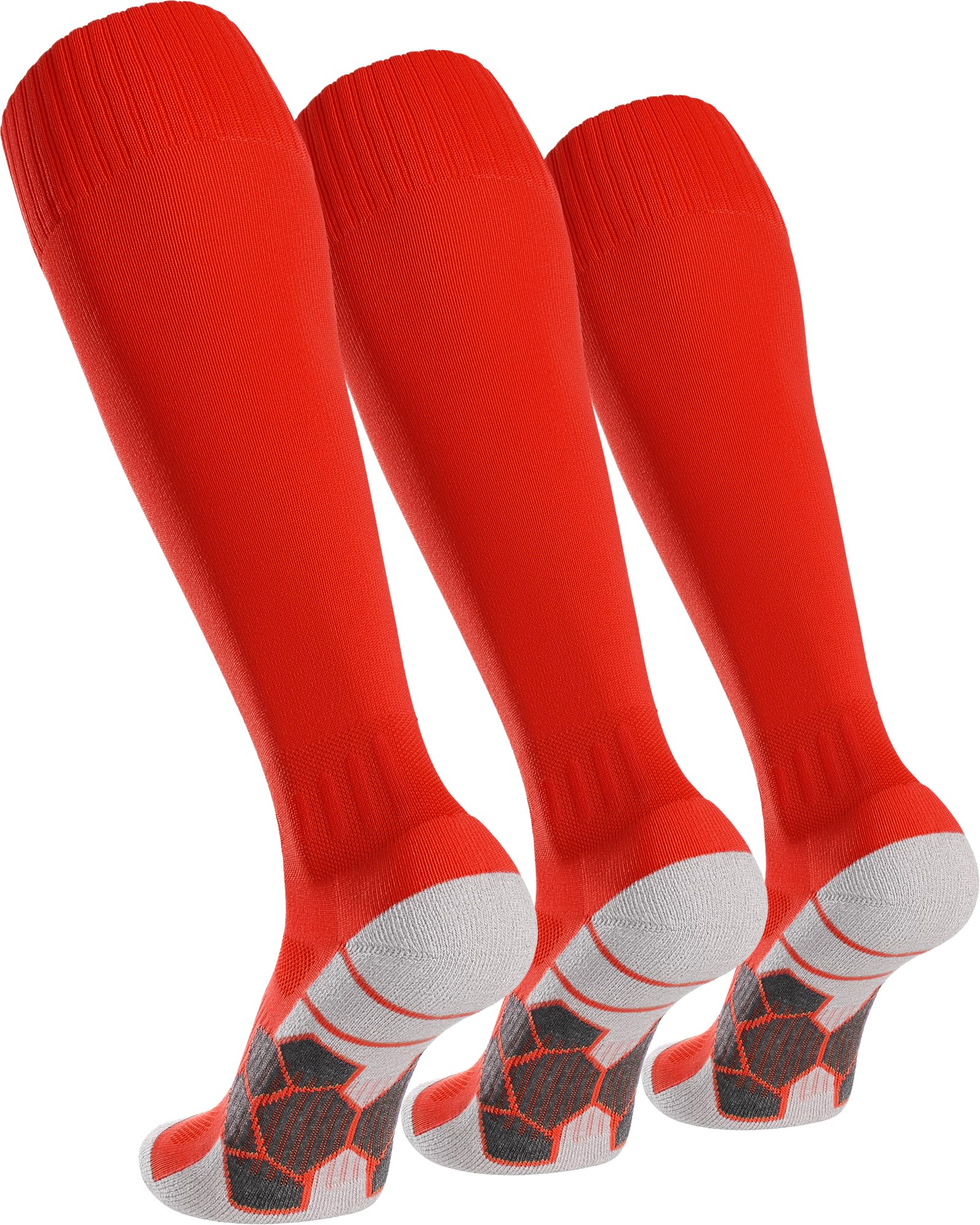 APTESOL Soccer Socks Knee High Team Sport Socks for Kids Youth Adult