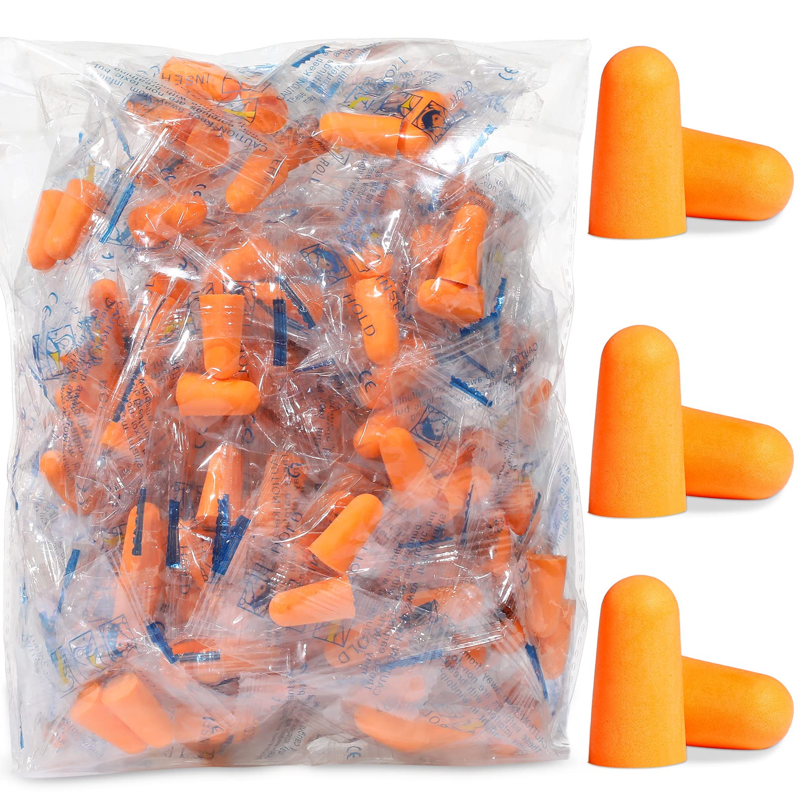 Buy 300 Pairs Ear Plugs for ing Noise Cancelling Foam Ear Plugs