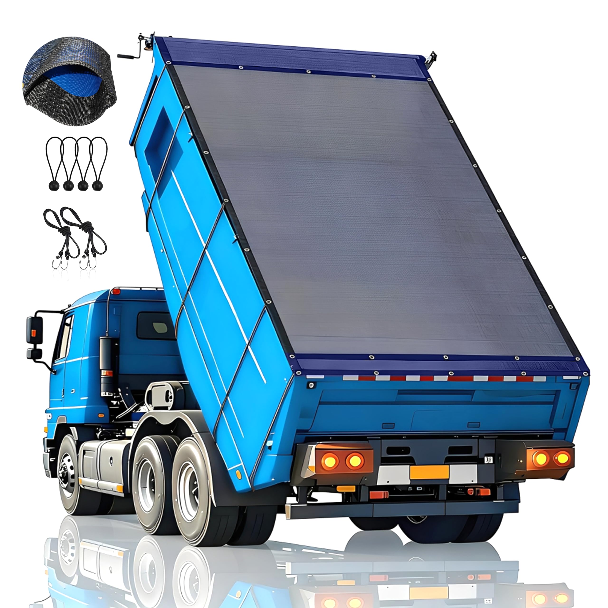 Photo 1 of LUMONTIS Dump Truck Mesh Tarp 7'X16'