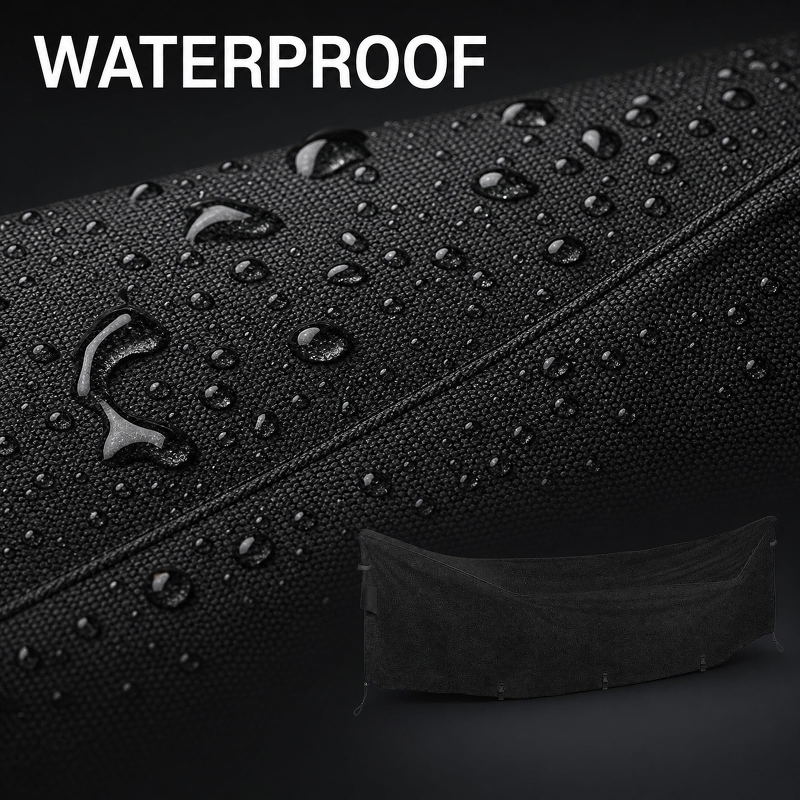 Funda para Hamaca,Funda para Hamaca Impermeable,Funda Impermeable para Soporte de Hamaca a Prueba,Cubierta para Silla de Columpio al Aire Libre,Resistente al Polvo,para Uso Exterior