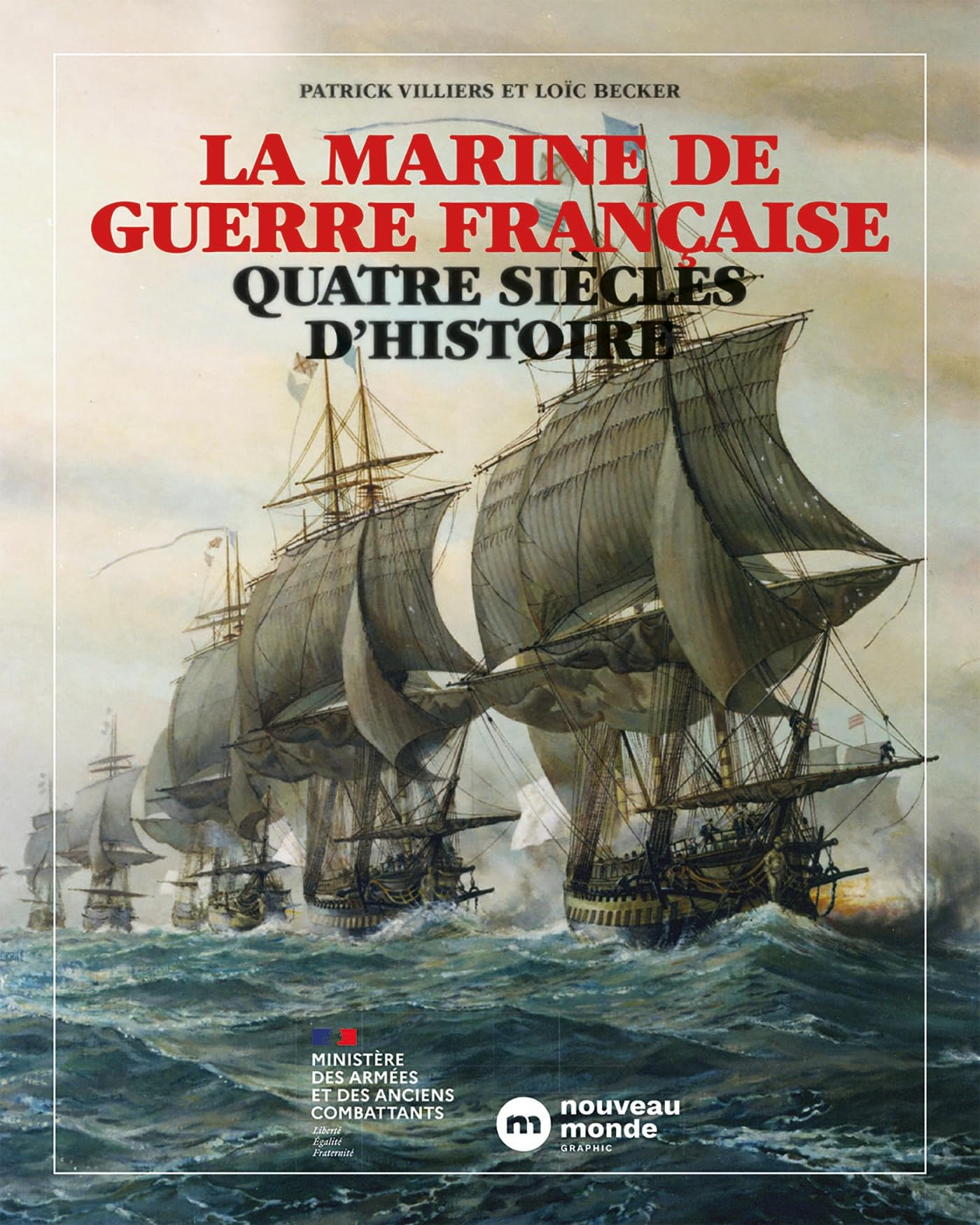 La marine de guerre française, beau livre d'Histoire relié pour collectionneur passionné