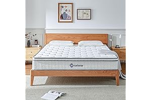 Full Size Firm Mattress with Memory Foam for Pressure Relief