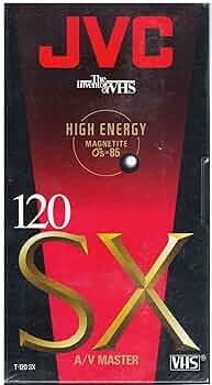 Amazon | 標準グレード120分ビデオテープ | JVCケンウッド | VHS