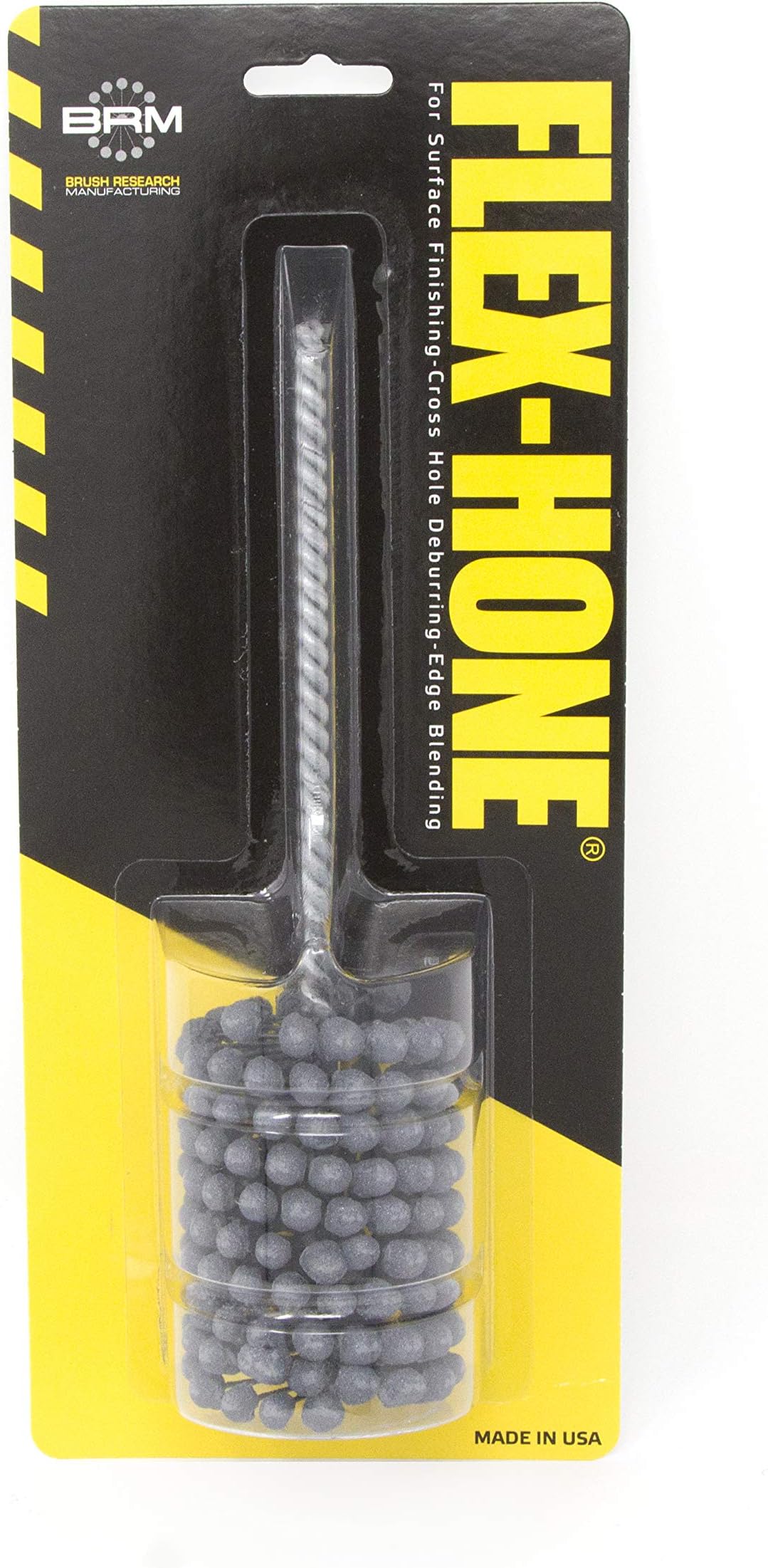 Brush Research FLEX-HONE Cylinder Hone, BC Series, Silicon Carbide Abrasive, 2" (51 mm) Diameter, 240 Grit Size