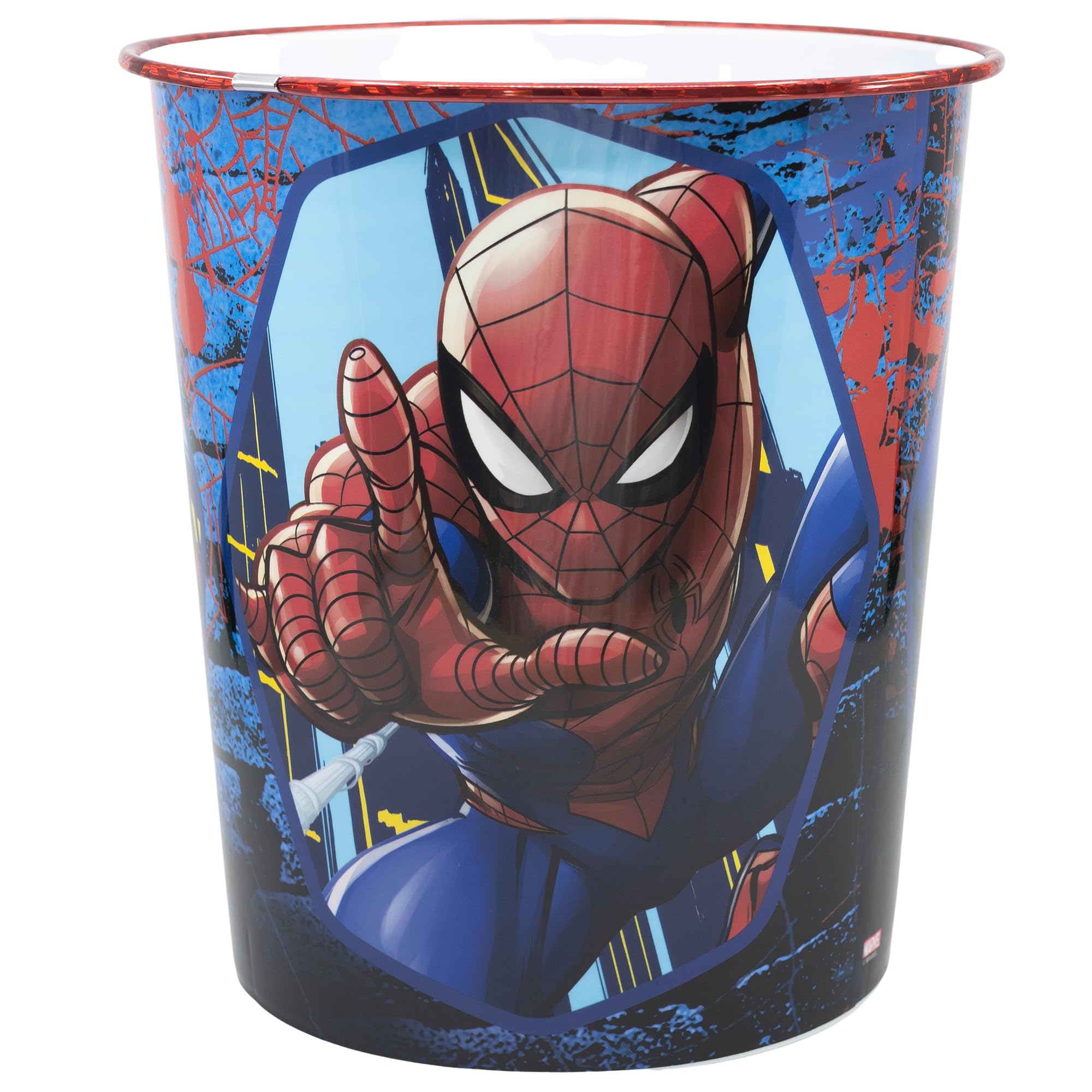 Spiderman Waste Bin, Trash Can, Paper Bin, For Kids, Bedroom, Playroom, Office