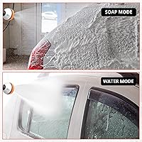 Vista 4 de Car Wash High Pressure Garden Hose Nozzle with Soap Dispenser – Heavy Duty Soap Sprayer Hose Attachment for Pet Bathing & Lawn Watering, 8 Spray