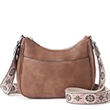 Crossbody Bags for Women, Vegan Leather Shoulder Handbags, Purses for Women with Adjustable Wide Strap