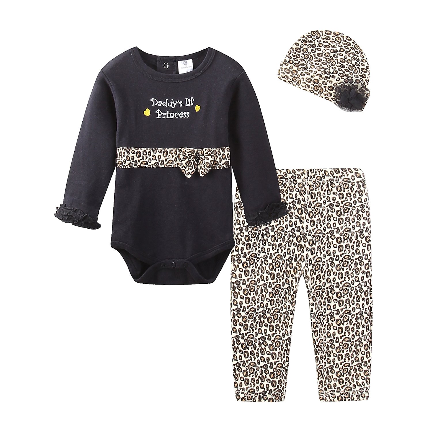 Mud Kingdom Cute Baby Girl Outfits with Headbands