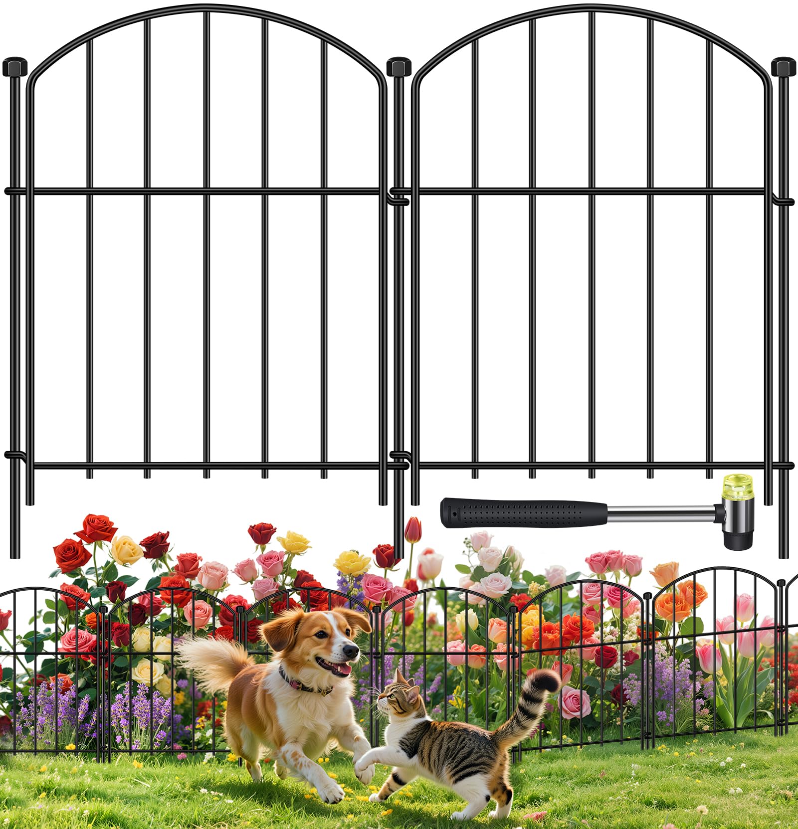 Mgjaa Decorative Garden Fence