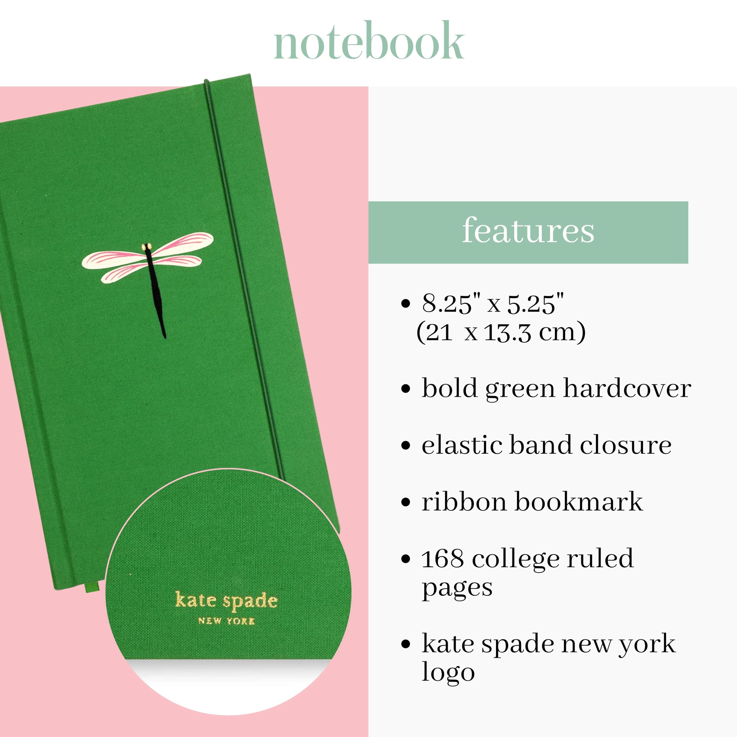 アート・デザイン・音楽 Kate Spade: Contents Amazon.com : kate spade new york Take Note Large Notebook Journal