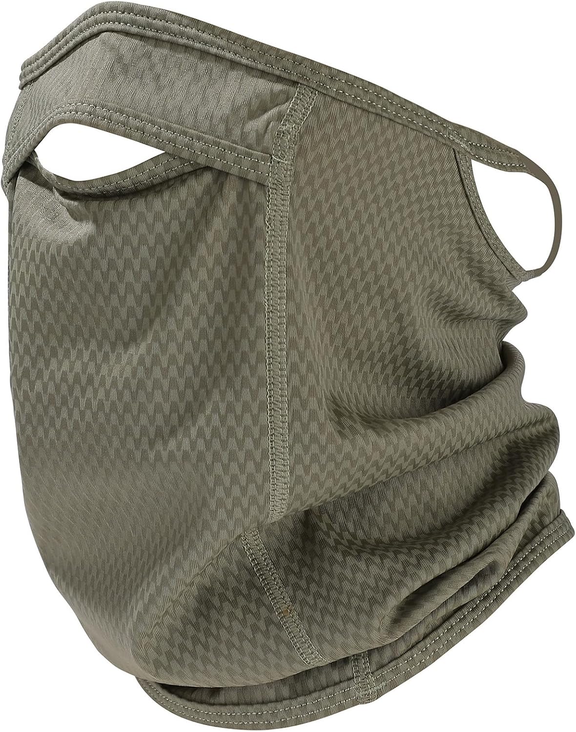 Sun Protection Face Mask with Neck Cover, Cooling Breathable Ear Loop Neck Gaiter for Fishing Cycling Running