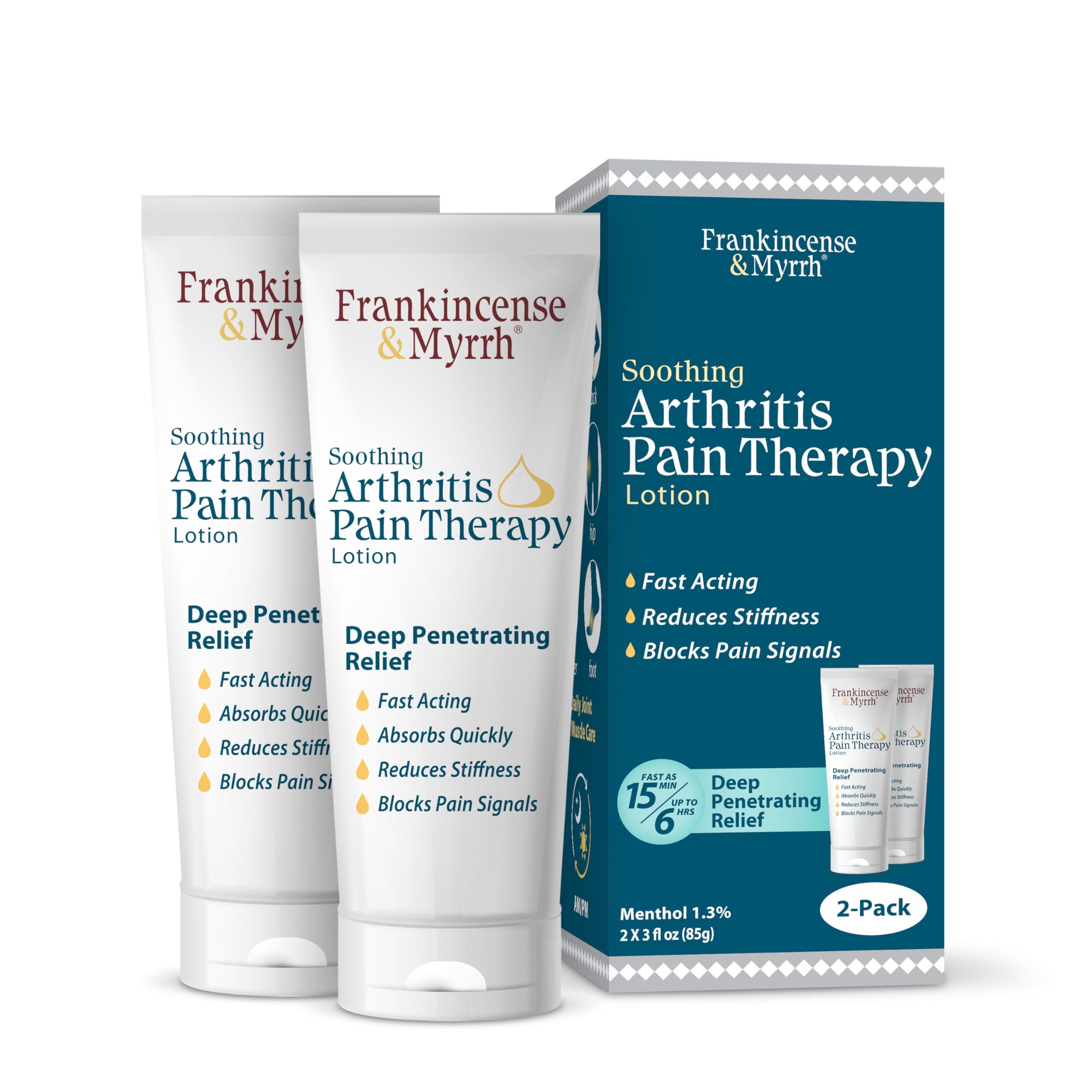 Frankincense and Myrrh Arthritis Pain Therapy Lotion