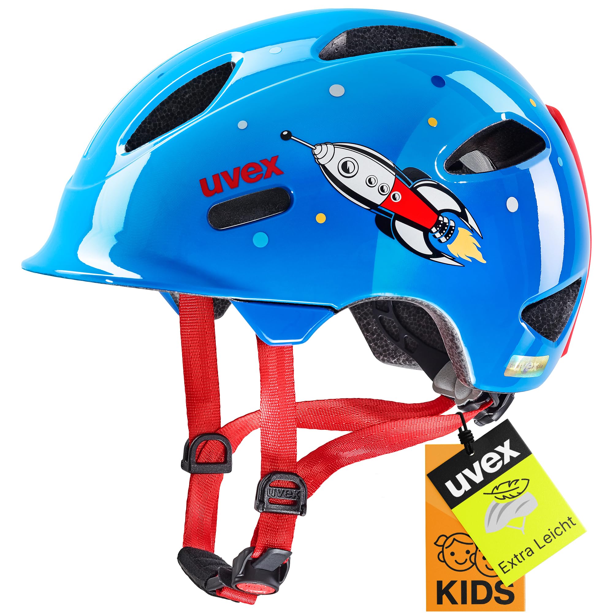 Uvex Oyo Style – Leichter Kinderradhelm Mit Perfekter Passform Und Optionalem LED-Licht