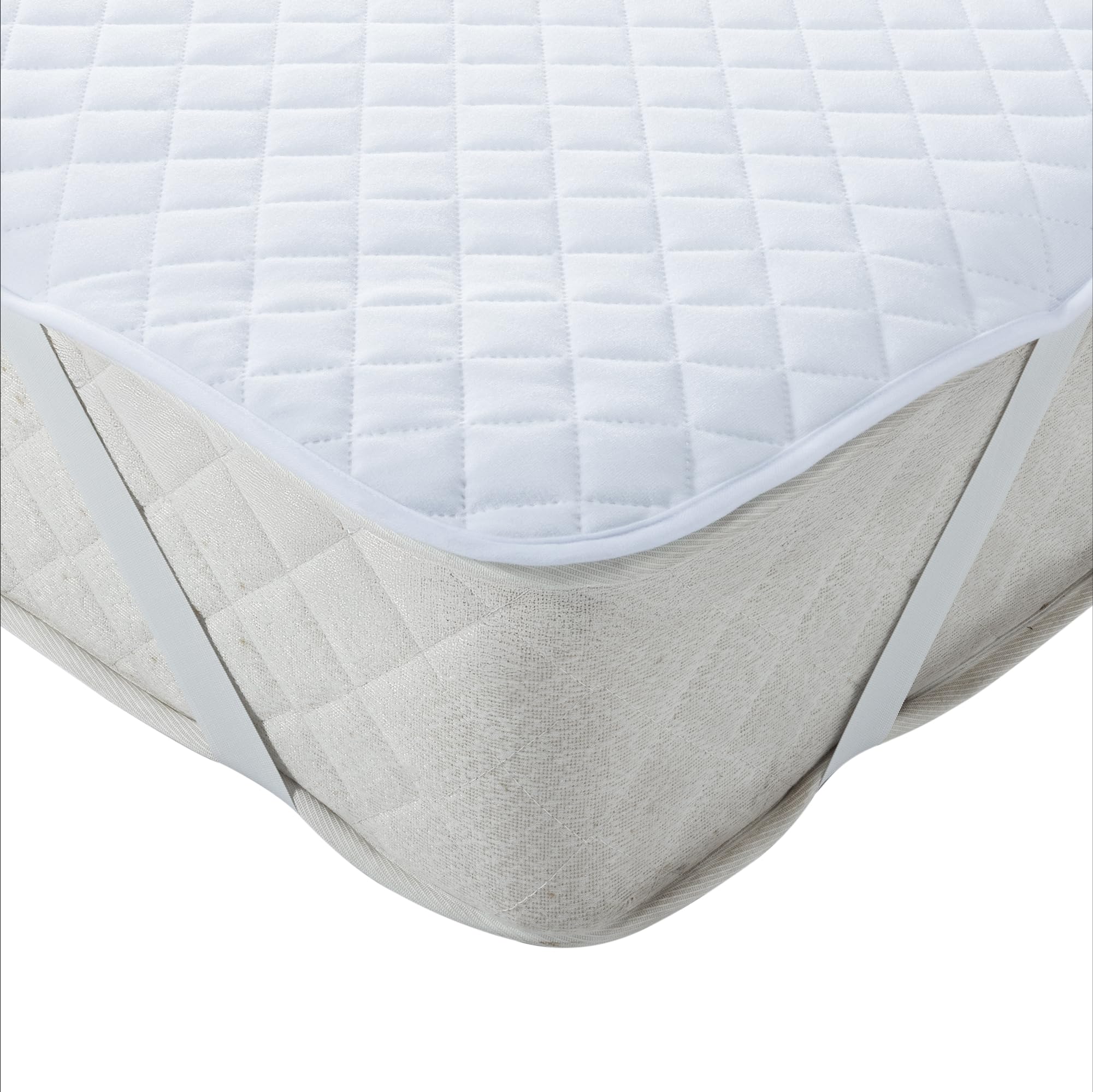JEMIDI 2er Set Matratzenschoner gebürstet wasserdicht - 90 x 200cm - 2X Matratzenschonbezüge für 90 x 200cm Matratzen - 2er Pack Spannbettlaken Schoner für Inkontinenz