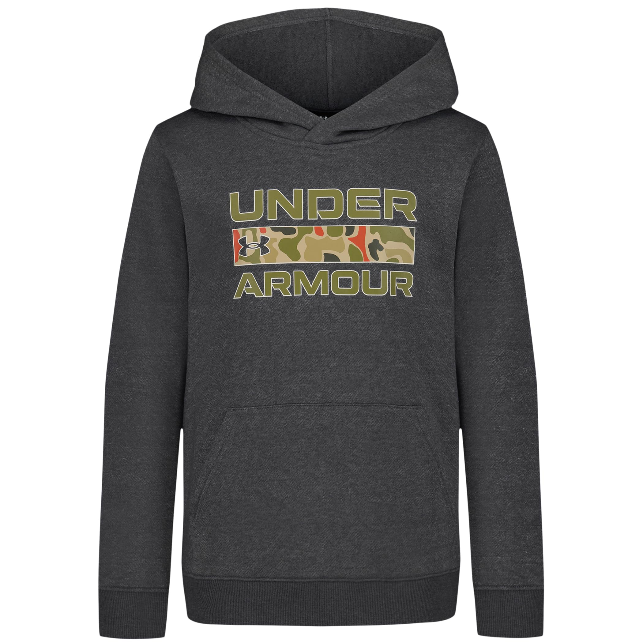 Under Armour boys Pullover Hoodie Sweatshirt Soft Comfortable Fleece Outdoor Collection